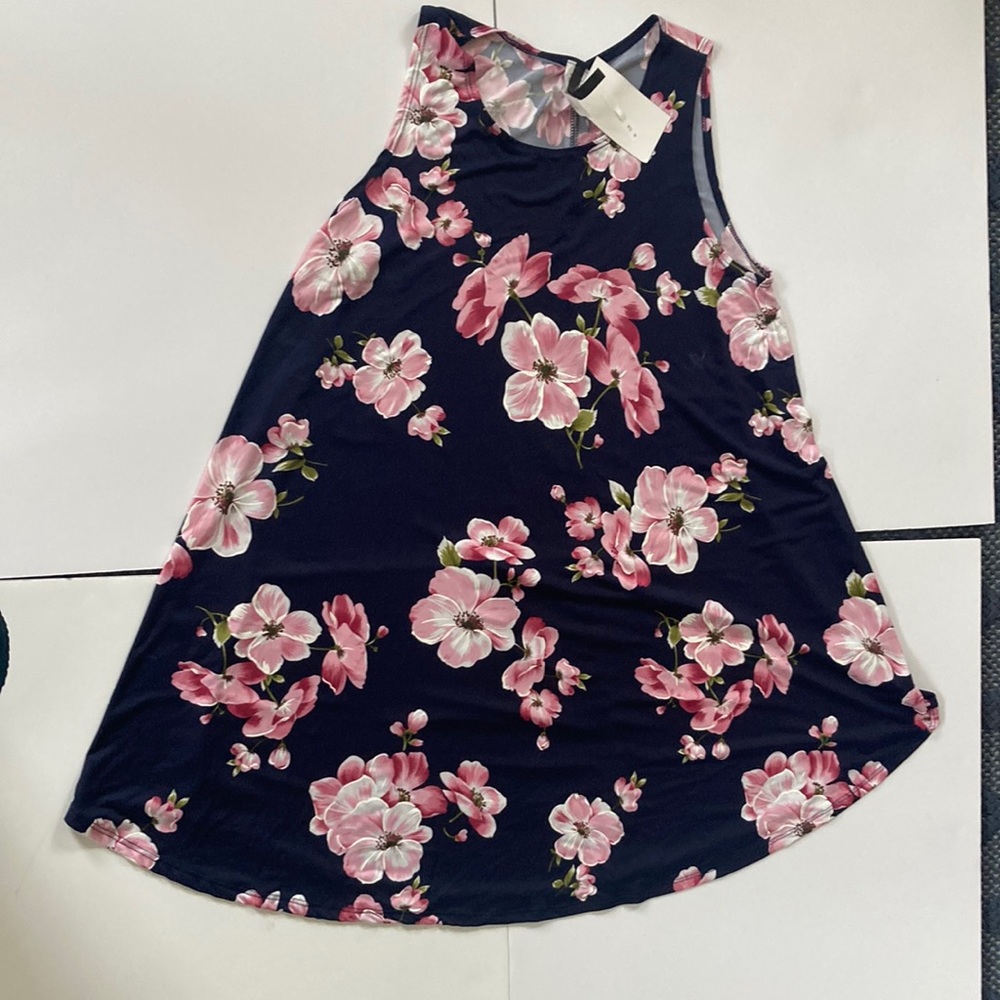 JENNY BOSTON (moa) floral tunic